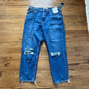 Abercrombie | Mom high-rise. Size 14L. New with tags. Never worn.